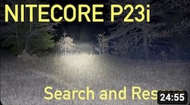 Nitecore P23i Search and Rescue